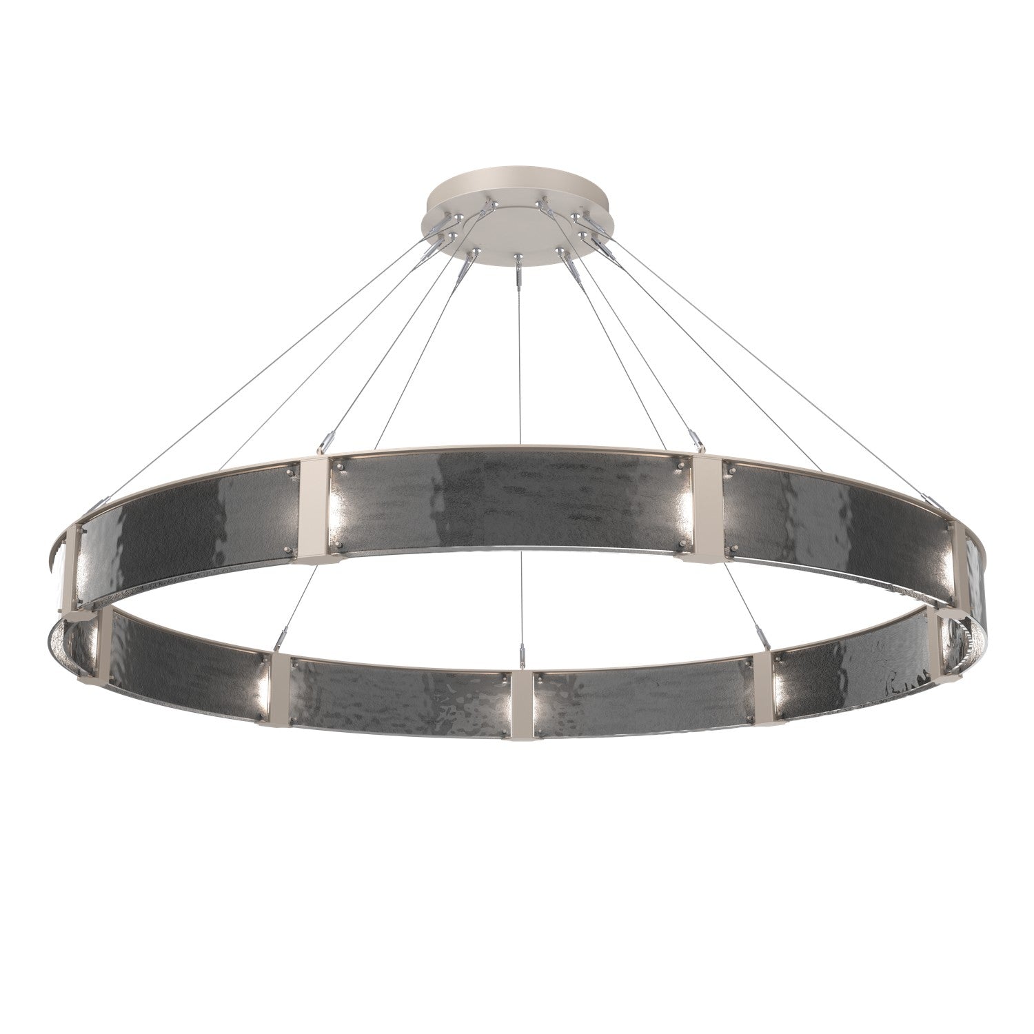 Hammerton Studio - CHB0042-72-BS-SG-CA1-L1 - LED Chandelier - Parallel - Beige Silver