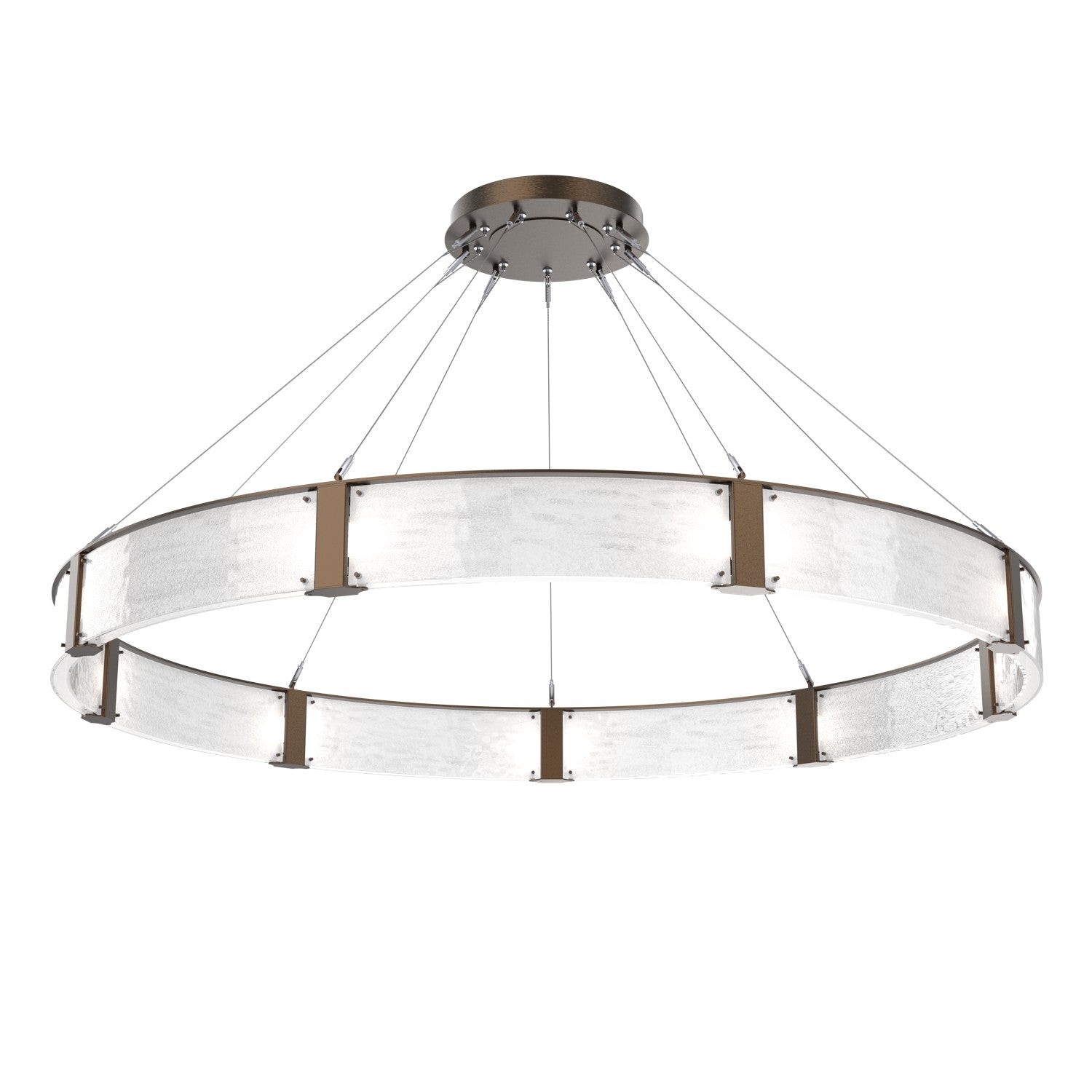 Hammerton Studio - CHB0042-72-FB-CG-CA1-L1 - LED Chandelier - Parallel - Flat Bronze