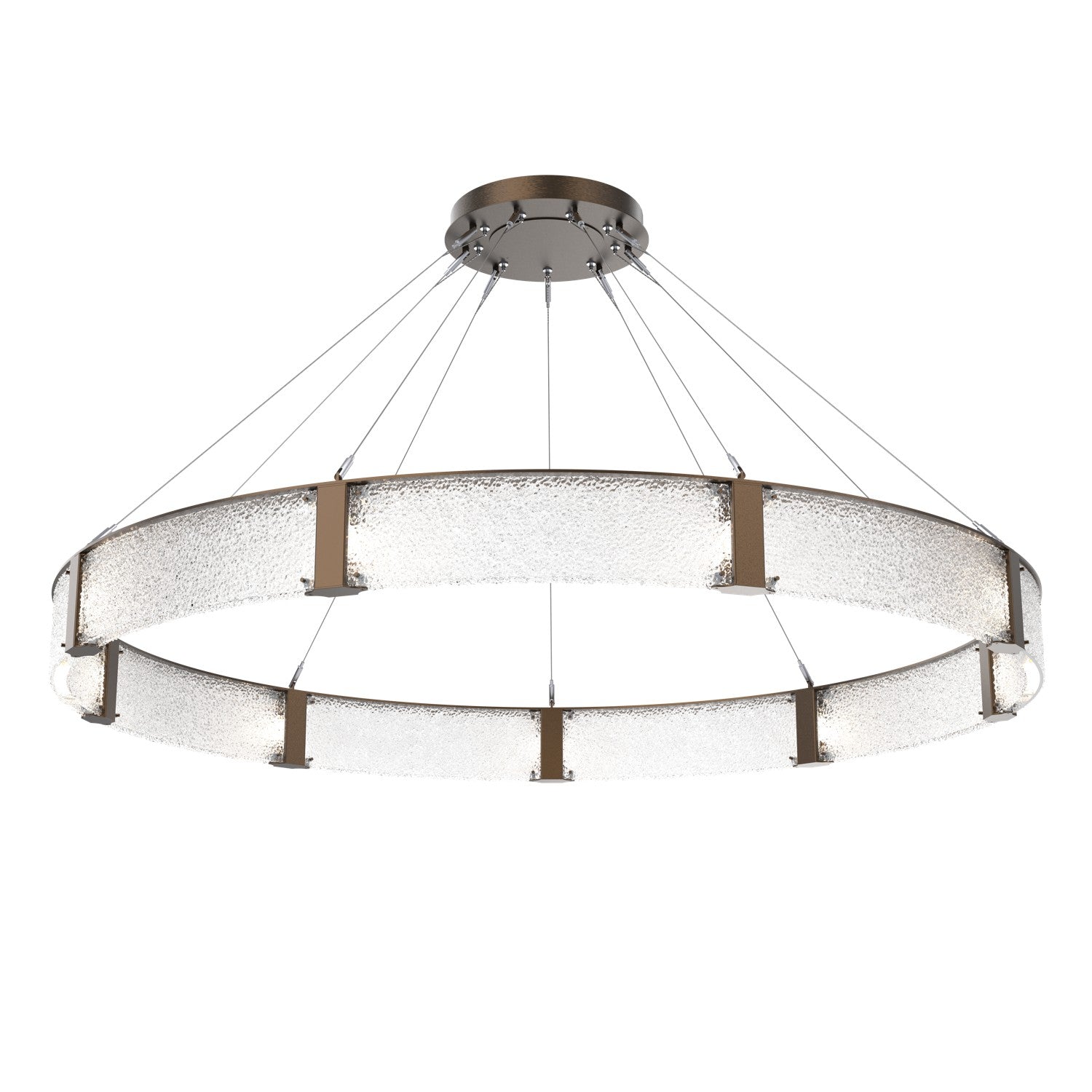 Hammerton Studio - CHB0042-72-FB-CR-CA1-L1 - LED Chandelier - Parallel - Flat Bronze