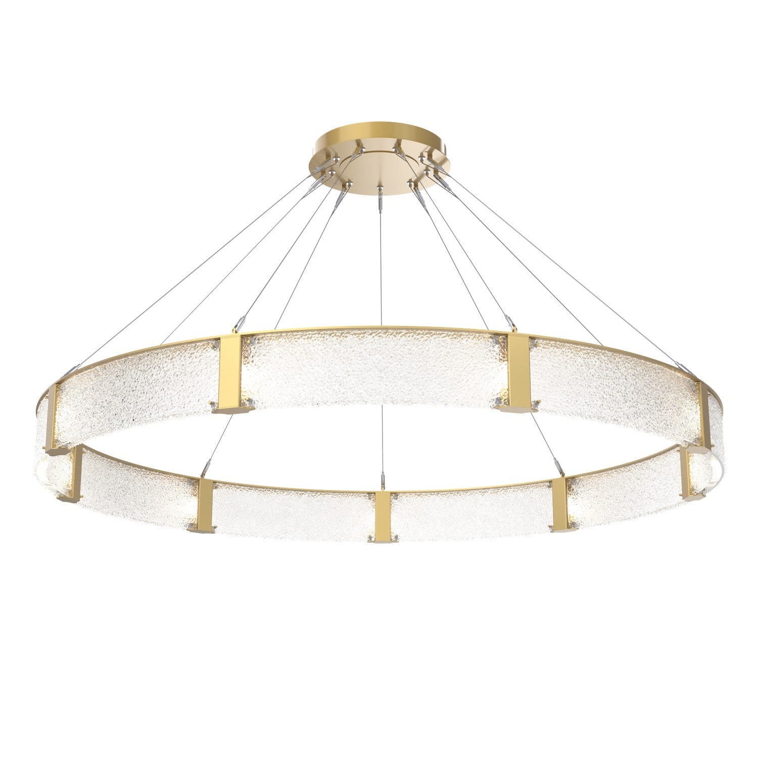 Hammerton Studio - CHB0042-72-GB-CR-CA1-L1 - LED Chandelier - Parallel - Gilded Brass