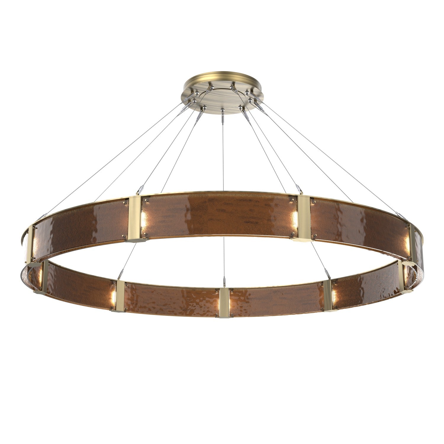 Hammerton Studio - CHB0042-72-HB-BG-CA1-L1 - LED Chandelier - Parallel - Heritage Brass