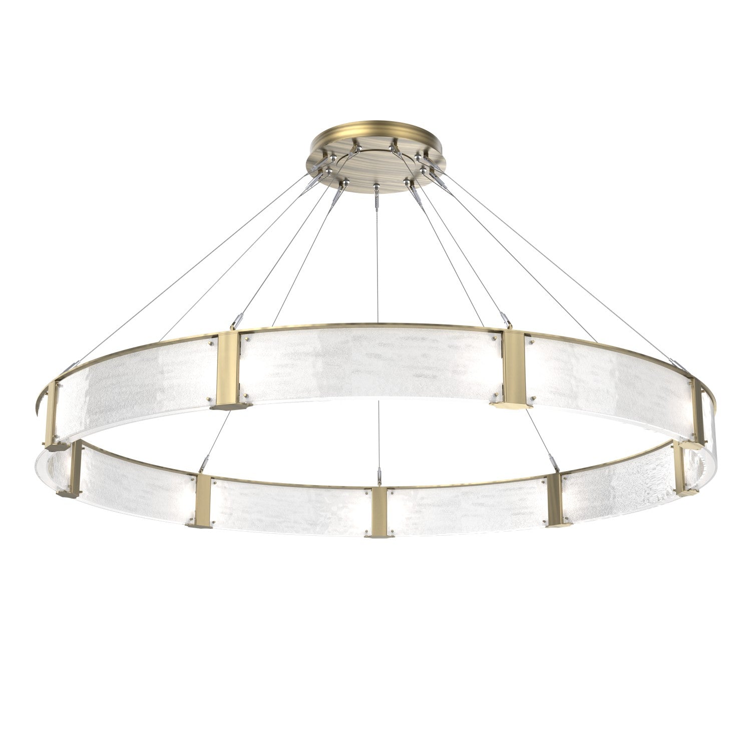 Hammerton Studio - CHB0042-72-HB-CG-CA1-L1 - LED Chandelier - Parallel - Heritage Brass