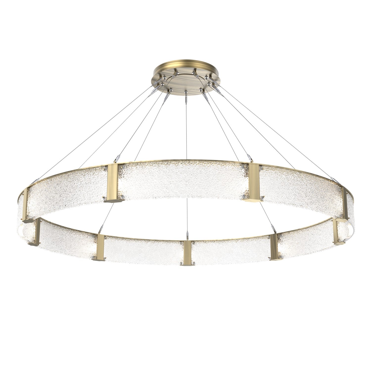 Hammerton Studio - CHB0042-72-HB-CR-CA1-L1 - LED Chandelier - Parallel - Heritage Brass