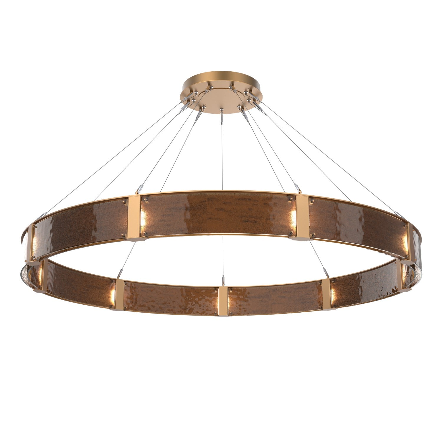 Hammerton Studio - CHB0042-72-NB-BG-CA1-L1 - LED Chandelier - Parallel - Novel Brass