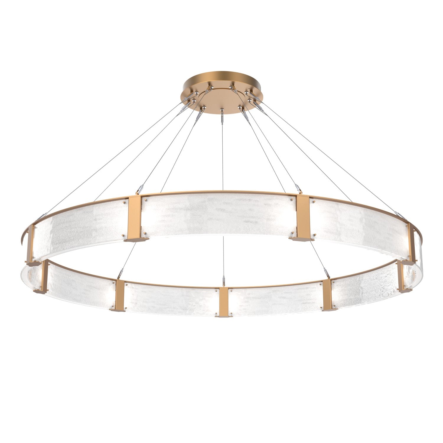 Hammerton Studio - CHB0042-72-NB-CG-CA1-L1 - LED Chandelier - Parallel - Novel Brass