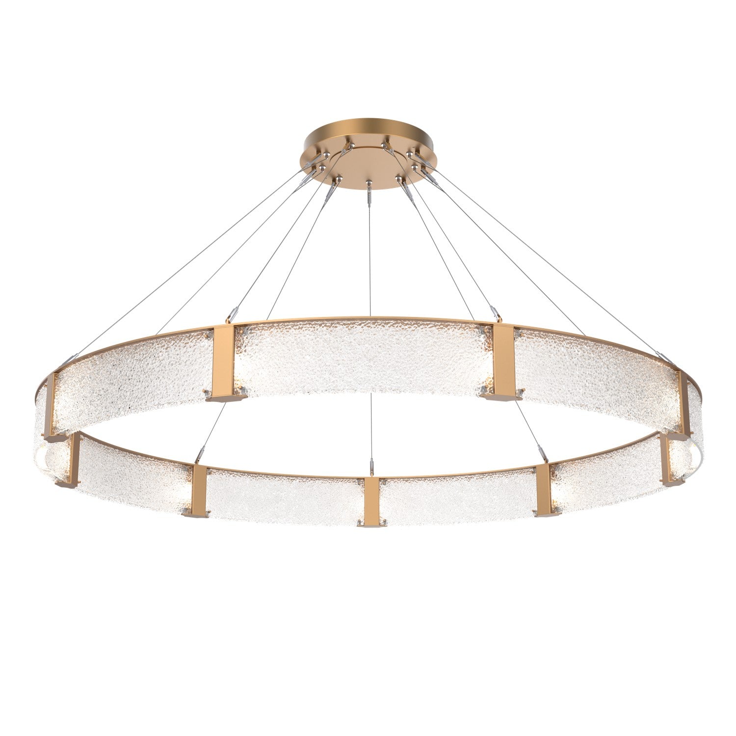 Hammerton Studio - CHB0042-72-NB-CR-CA1-L3 - LED Chandelier - Parallel - Novel Brass