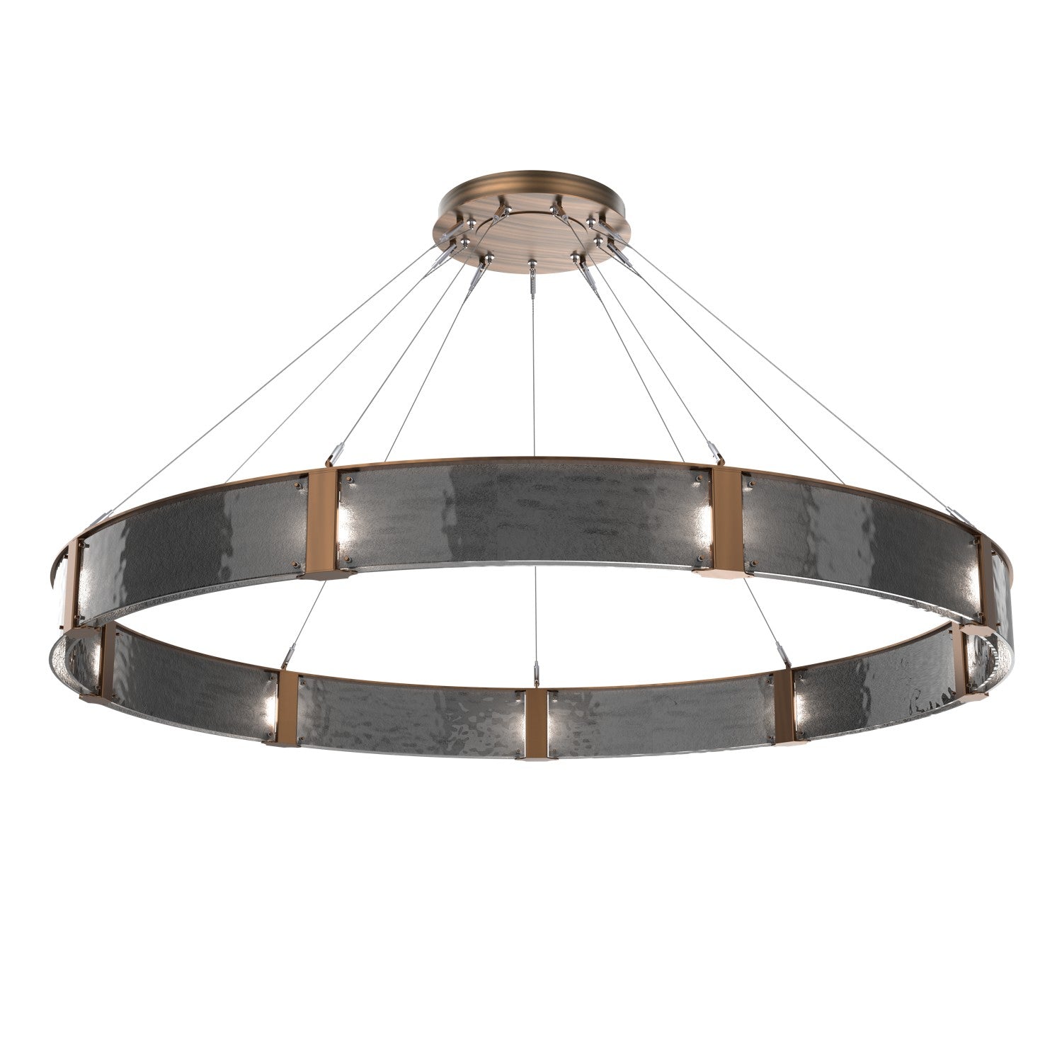 Hammerton Studio - CHB0042-72-RB-SG-CA1-L1 - LED Chandelier - Parallel - Oil Rubbed Bronze