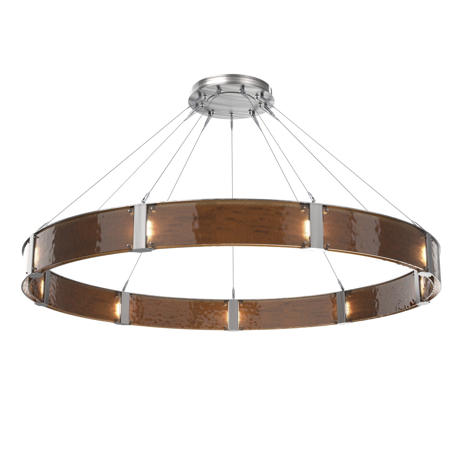 Hammerton Studio - CHB0042-72-SN-BG-CA1-L1 - LED Chandelier - Parallel - Satin Nickel