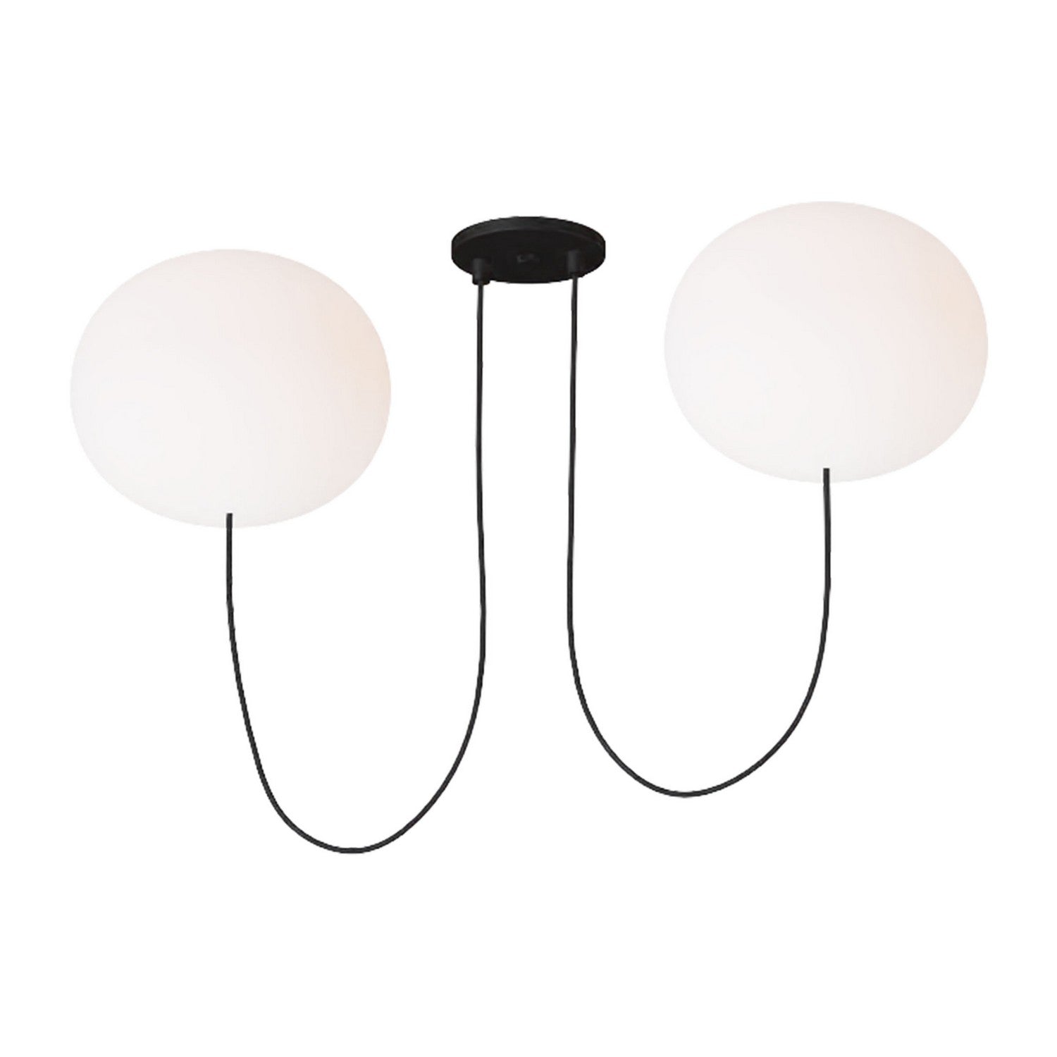 Visual Comfort Modern - PBCH36627OPB - LED Chandelier - Helium - Matte Black