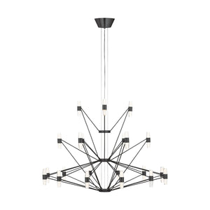 Visual Comfort Modern - SLCH24627BZ - LED Chandelier - Lassell - Dark Bronze