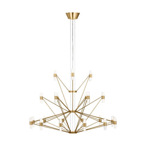 Visual Comfort Modern - SLCH24627NB - LED Chandelier - Lassell - Natural Brass