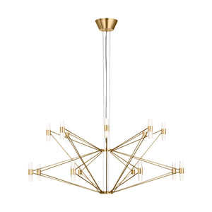 Visual Comfort Modern - SLCH24727NB - LED Chandelier - Lassell - Natural Brass