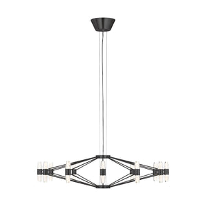 Visual Comfort Modern - SLCH24927BZ - LED Chandelier - Lassell - Dark Bronze