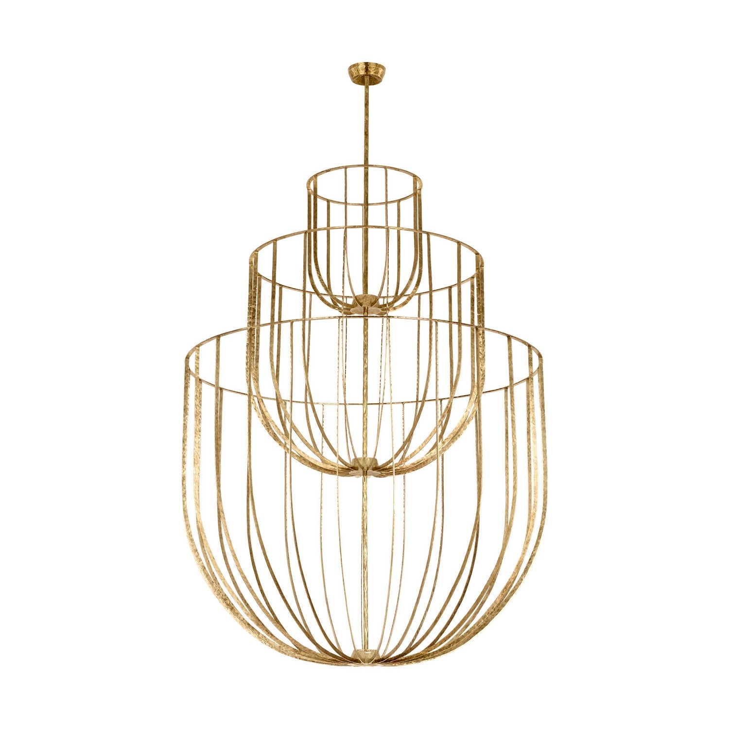 Visual Comfort Modern - SLCH32927PAB - LED Chandelier - Sanchi - Polished Antique Brass