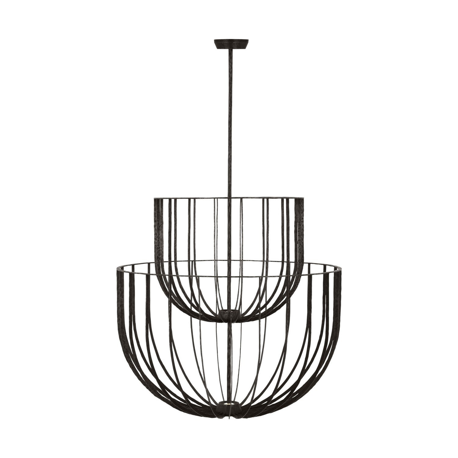 Visual Comfort Modern - SLCH33027AI - LED Chandelier - Sanchi - Aged Iron