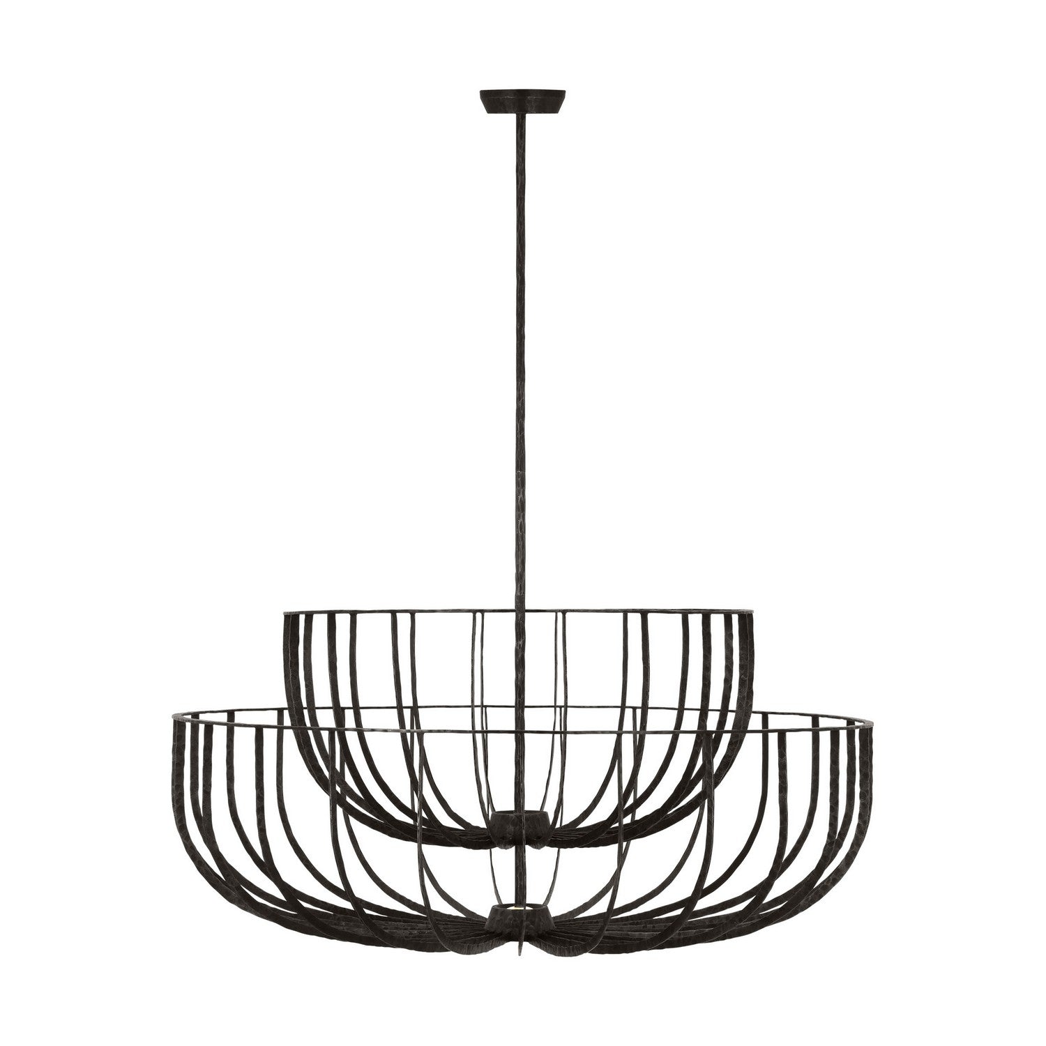 Visual Comfort Modern - SLCH33127AI - LED Chandelier - Sanchi - Aged Iron