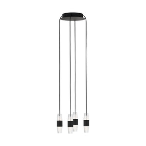 Visual Comfort Modern - SLCH38327B - LED Chandelier - Lassell - Nightshade Black