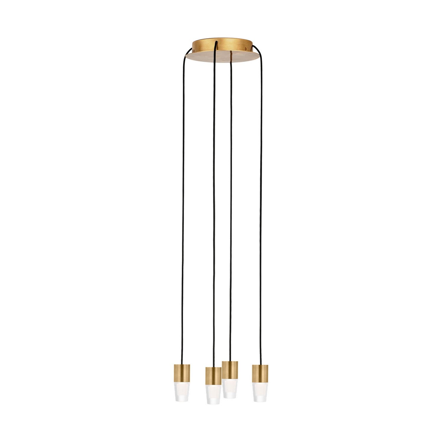 Visual Comfort Modern - SLCH39027NB - LED Chandelier - Lassell - Natural Brass