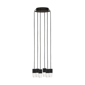 Visual Comfort Modern - SLCH39127B - LED Chandelier - Lassell - Nightshade Black