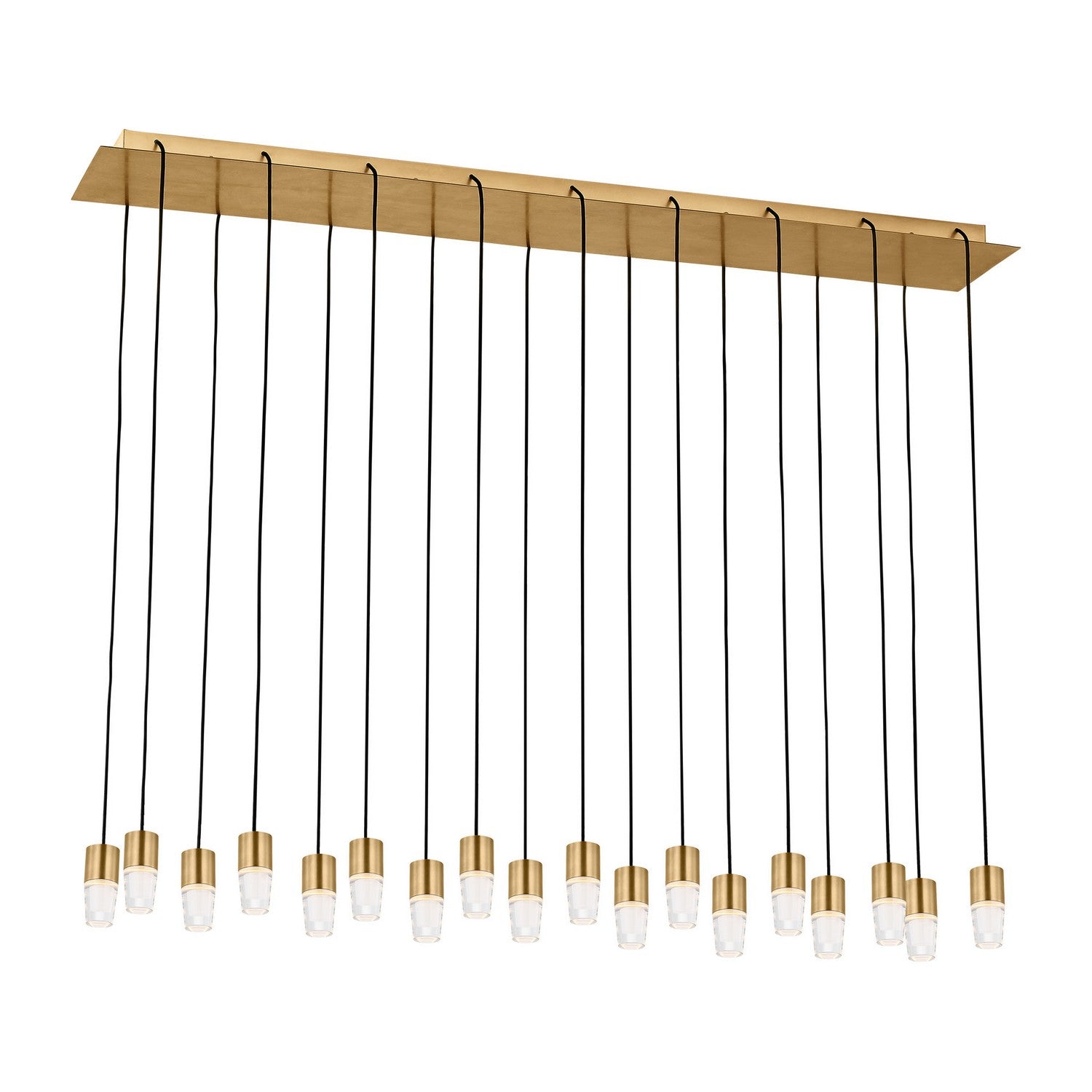 Visual Comfort Modern - SLCH39327NB - LED Chandelier - Lassell - Natural Brass