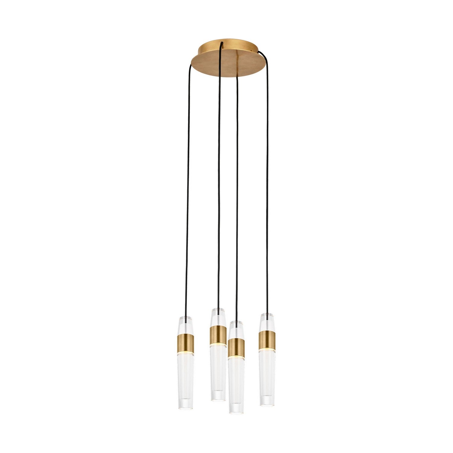 Visual Comfort Modern - SLCH39927NB - LED Chandelier - Lassell - Natural Brass