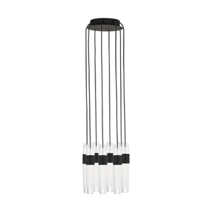 Visual Comfort Modern - SLCH40127B - LED Chandelier - Lassell - Nightshade Black