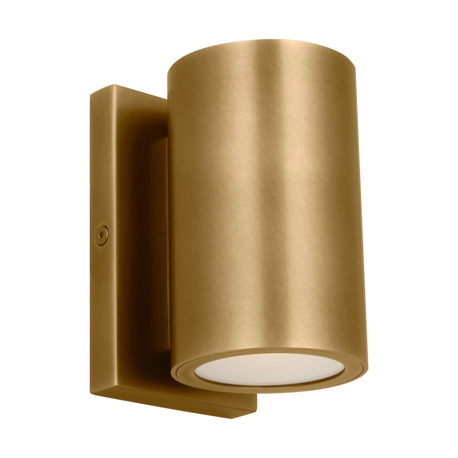 Visual Comfort Modern - SLOWS28827NB - LED Outdoor Wall Mount - Pressa - Natural Brass