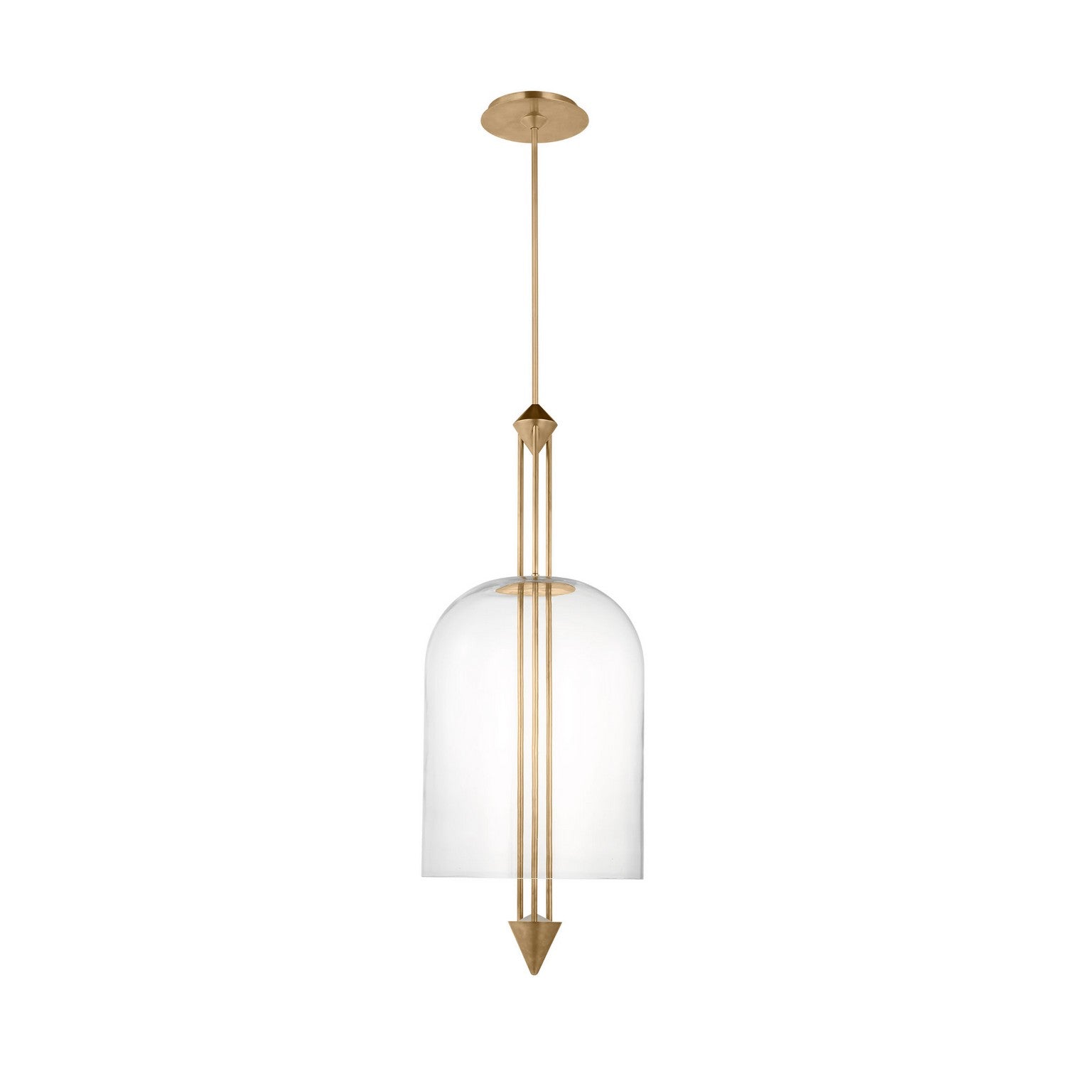 Visual Comfort Modern - SLPD31727CNB - LED Pendant - Cathedral - Natural Brass