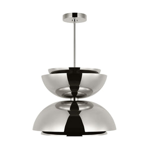 Visual Comfort Modern - SLPD32227N - LED Pendant - Shanti - Polished Nickel