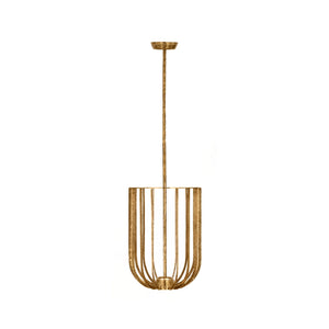 Visual Comfort Modern - SLPD33227PAB - LED Pendant - Sanchi - Polished Antique Brass