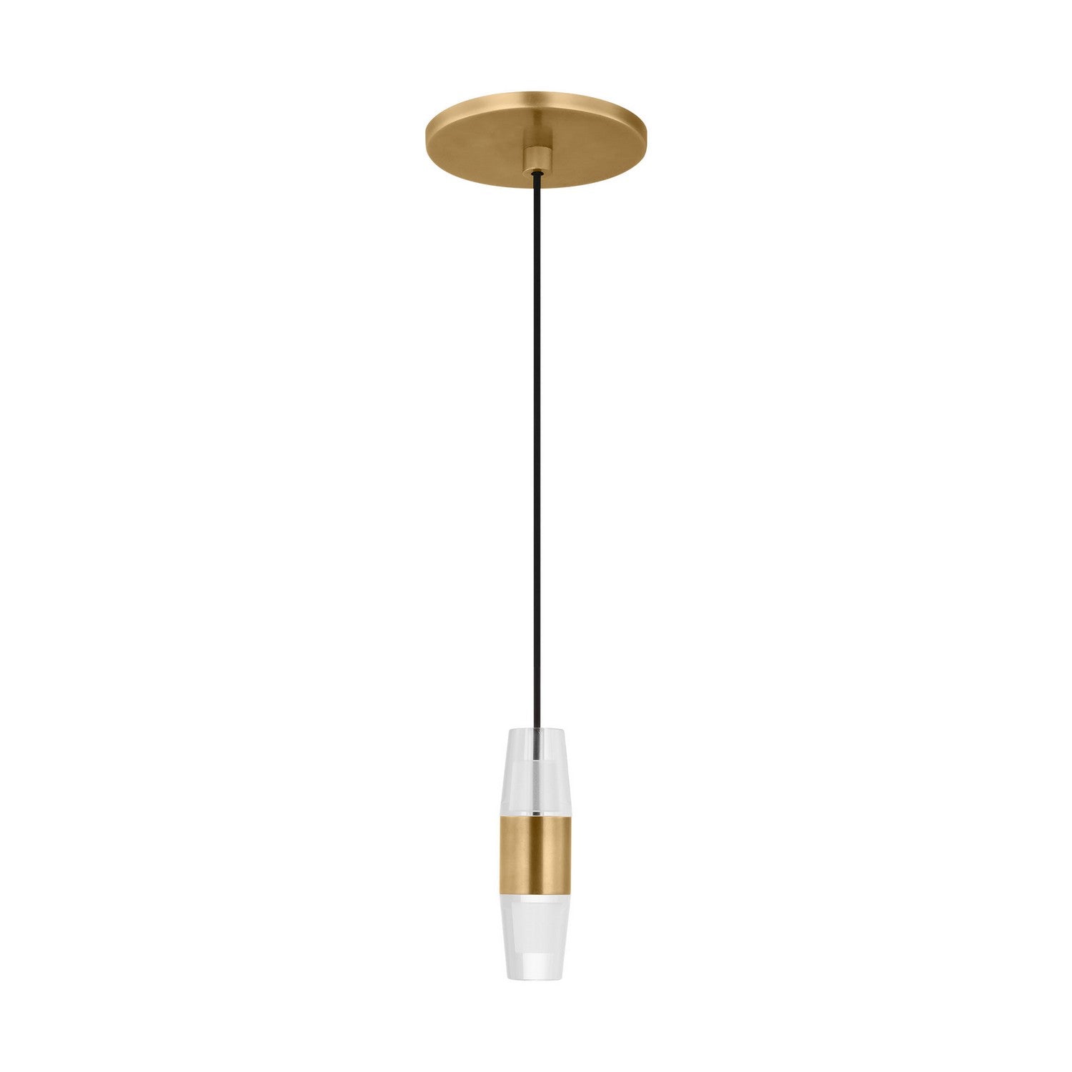 Visual Comfort Modern - SLPD38127NB - LED Pendant - Lassell - Natural Brass