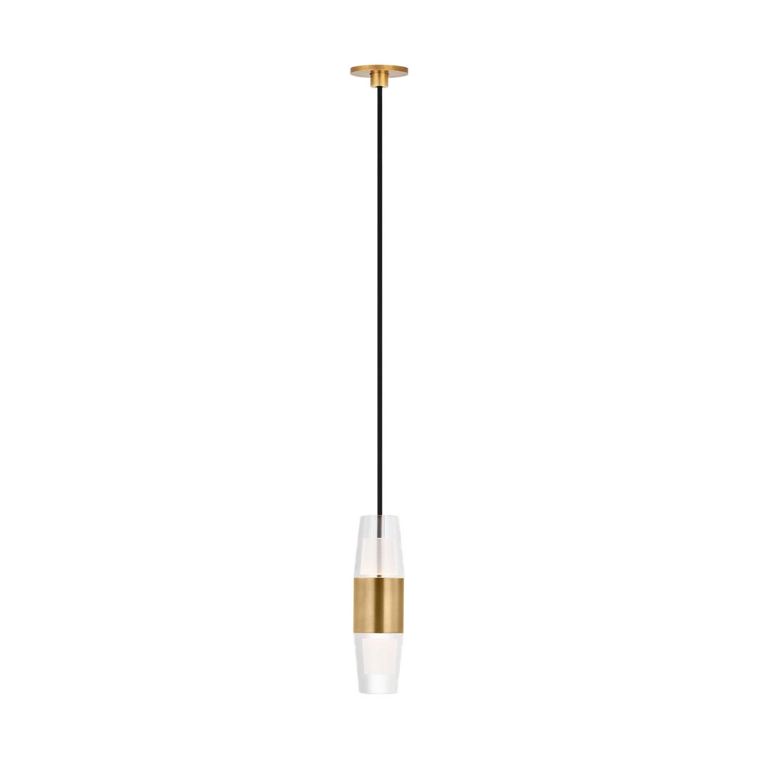 Visual Comfort Modern - SLPD38227NB - LED Pendant - Lassell - Natural Brass