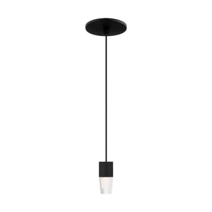 Visual Comfort Modern - SLPD38827B - LED Pendant - Lassell - Nightshade Black