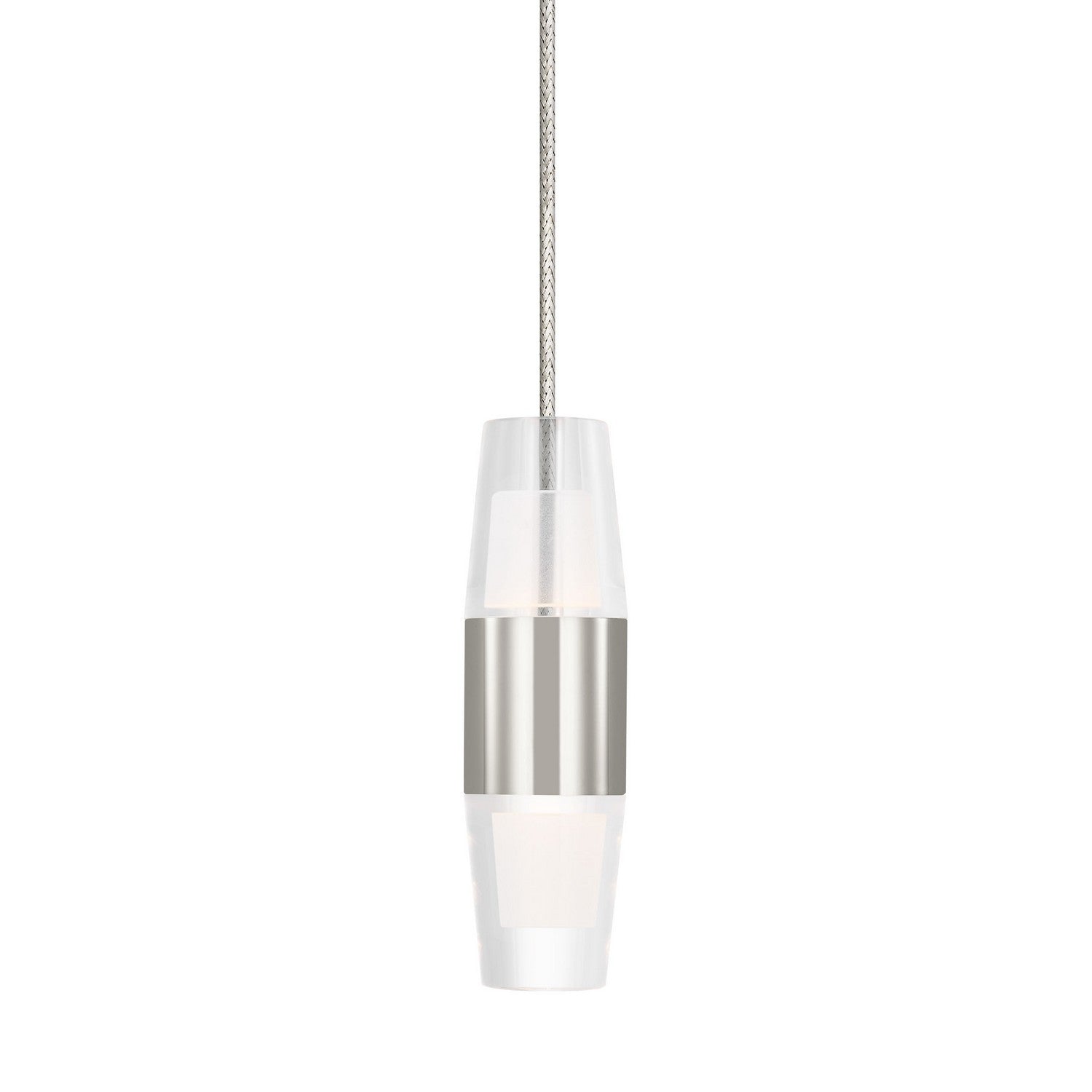 Visual Comfort Modern - SLPD395FJ27N - LED Pendant - Lassell - Polished Nickel