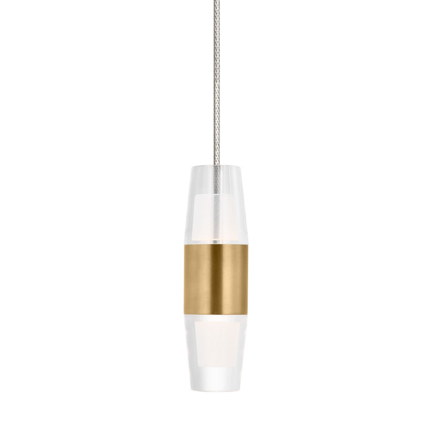 Visual Comfort Modern - SLPD395MO27NB - LED Pendant - Lassell - Natural Brass