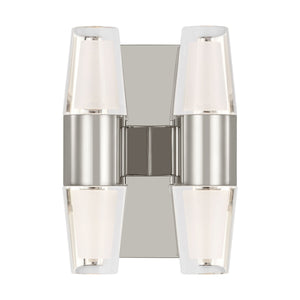 Visual Comfort Modern - SLWS31427N - LED Wall Sconce - Lassell - Polished Nickel