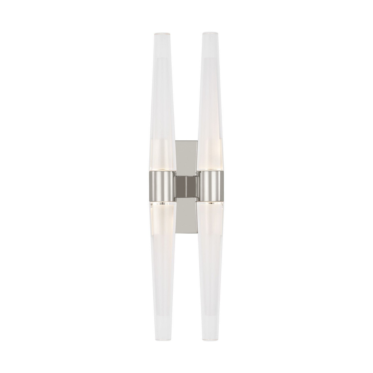 Visual Comfort Modern - SLWS34627N - LED Wall Sconce - Lassell - Polished Nickel