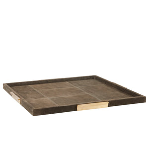 Arteriors - AYI07 - Tray - Dillard - Moss Gray/Antique Brass