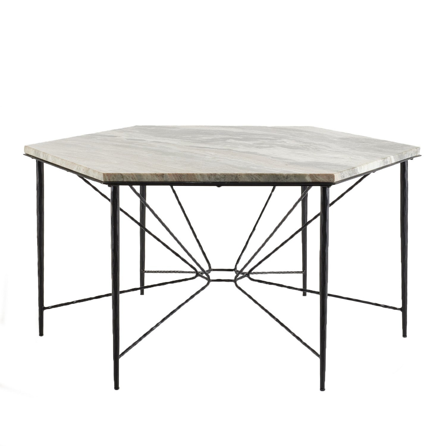 Arteriors - FDI03 - Dining Table - Estrella - Toronto/Blackened Iron