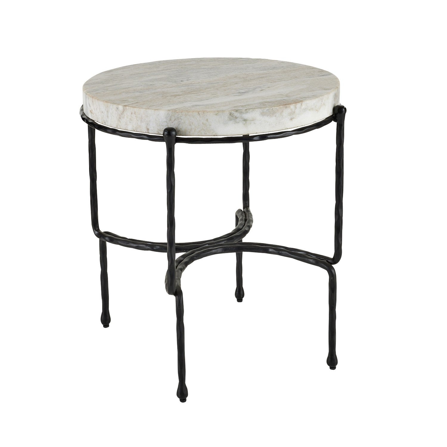 Arteriors - FEI24 - End Table - Cedrick - Toronto/Blackened Iron