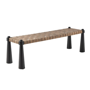 Arteriors - FHS03 - Bench - Solange - Tobacco Wash/Sable