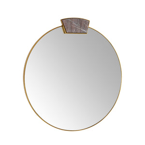 Arteriors - WMI45 - Mirror - Cersei - Antique Brass/Carmine/Plain