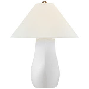 Visual Comfort Signature - CHA 8664GWC-L - LED Table Lamp - Cabazon - Glossy White Crackle