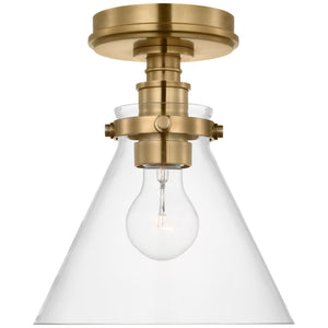 Visual Comfort Signature - CHC 4525AB-CG - LED Flush Mount - Parkington - Antique-Burnished Brass