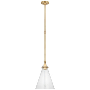 Visual Comfort Signature - CHC 5530AB-CG - LED Pendant - Parkington - Antique-Burnished Brass