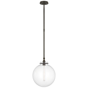 Visual Comfort Signature - CHC 5542BZ-CG - LED Pendant - Parkington - Bronze