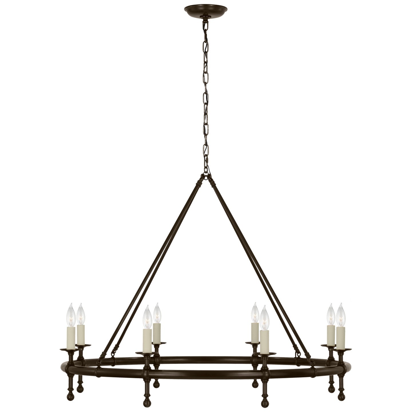 Visual Comfort Signature - CHC 5819BZ - LED Chandelier - Classic - Bronze
