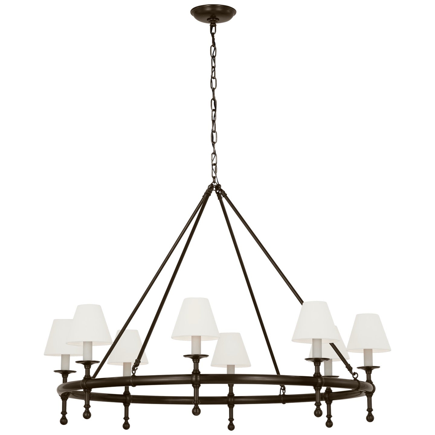 Visual Comfort Signature - CHC 5819BZ-L - LED Chandelier - Classic - Bronze