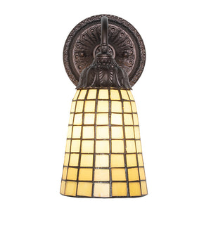 Meyda Tiffany - 74055 - One Light Wall Sconce - Geometric - Mahogany Bronze