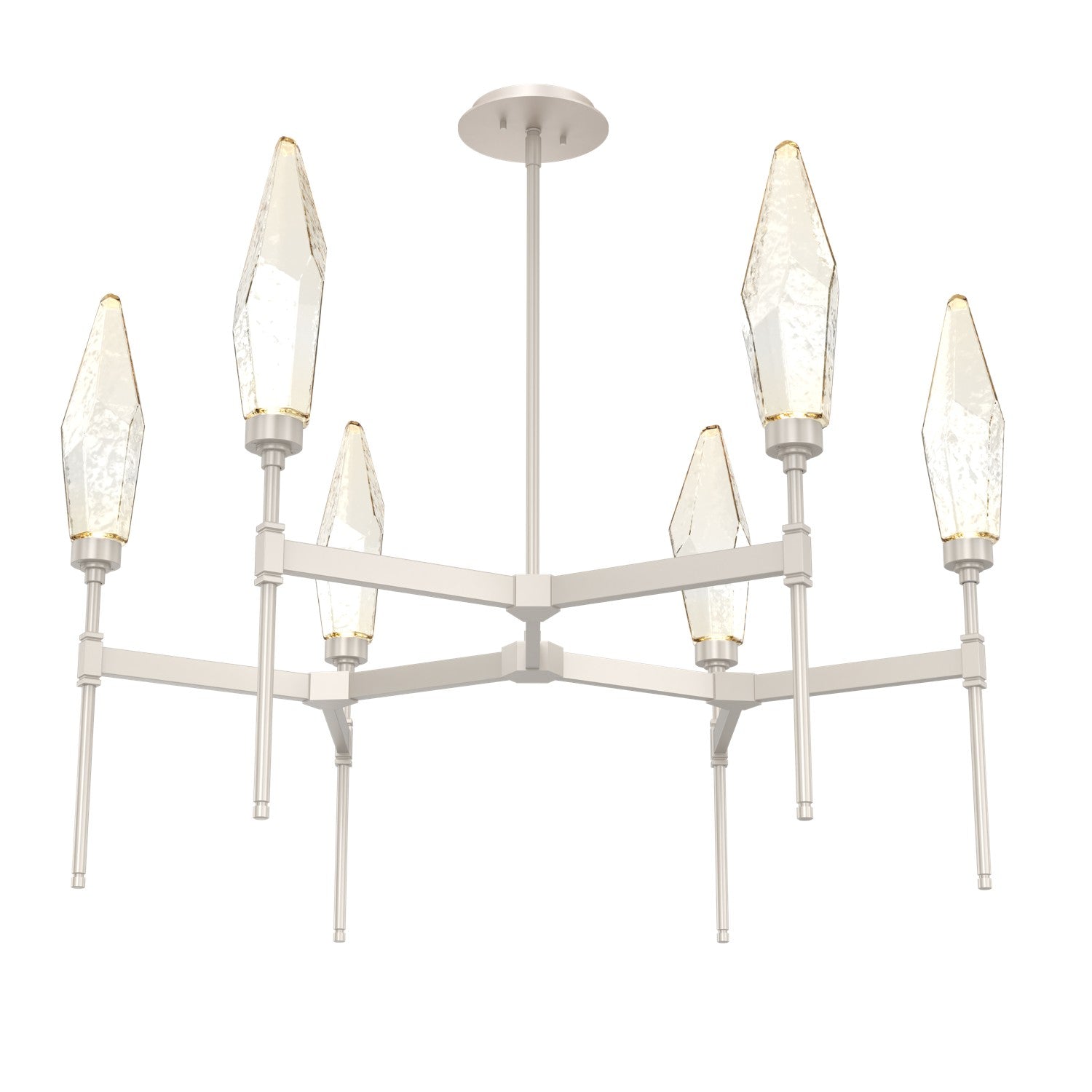 Hammerton Studio - CHB0050-37-BS-CA-001-L1 - LED Chandelier - Rock Crystal - Beige Silver